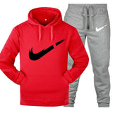 Track suit men's 2 sets of new fashion jacket men's sportswear hoodies spring and autumn brand men's hip hop hoodie sweatpants
