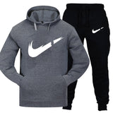 Track suit men's 2 sets of new fashion jacket men's sportswear hoodies spring and autumn brand men's hip hop hoodie sweatpants