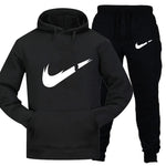 Track suit men's 2 sets of new fashion jacket men's sportswear hoodies spring and autumn brand men's hip hop hoodie sweatpants