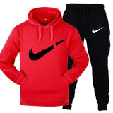 Track suit men's 2 sets of new fashion jacket men's sportswear hoodies spring and autumn brand men's hip hop hoodie sweatpants