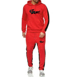 new Long Sleeve Hoodie Sweatshirt + sweatpants Sportswear crocodile men Suit fleece Autumn And Winter Trousers Sports Set Women